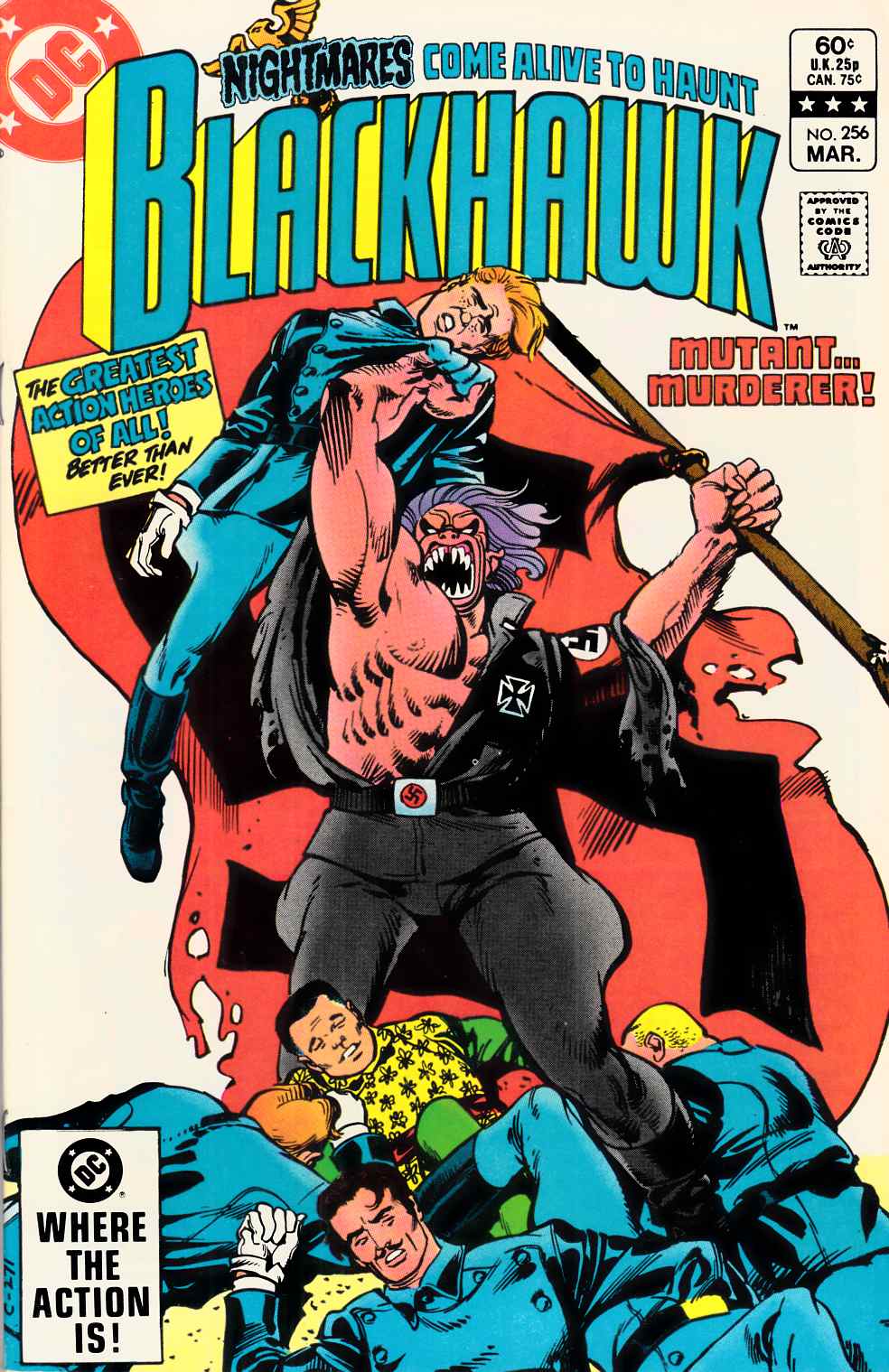 Blackhawk #256 Fine (6.0) [DC Comic] THUMBNAIL