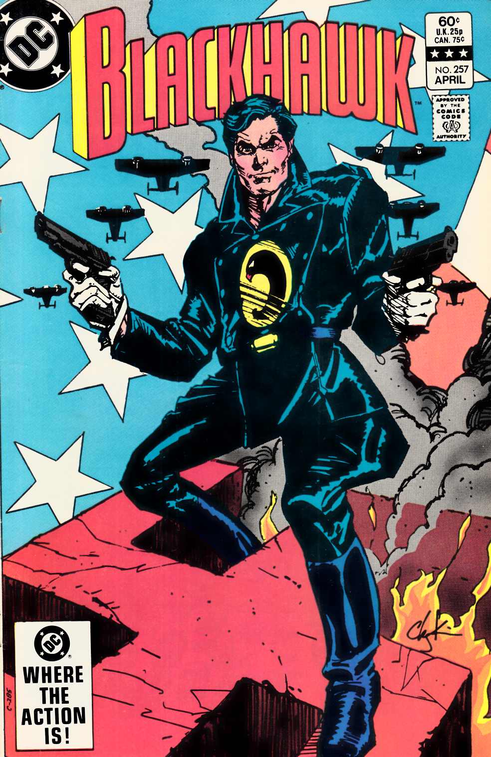 Blackhawk #257 Fine (6.0) [DC Comic] LARGE