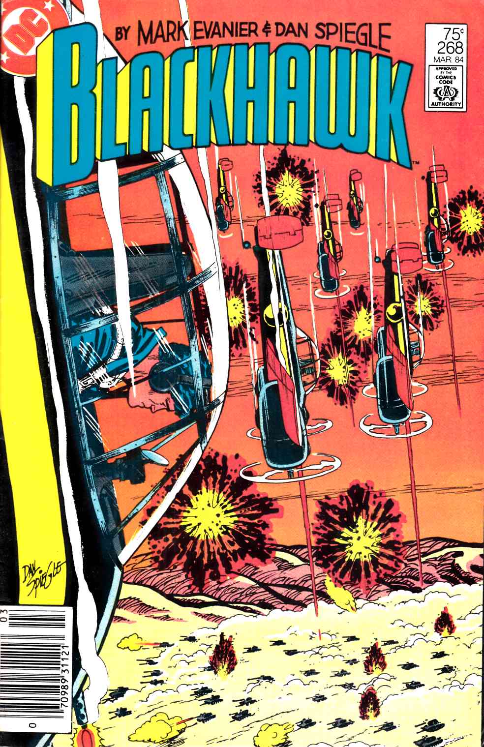 Blackhawk #268 Newsstand Edition Very Fine (8.0) [DC Comic] THUMBNAIL
