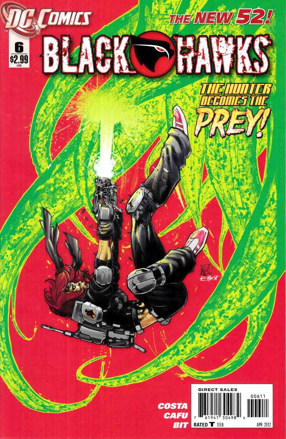 Blackhawks #6 Near Mint (9.4) [DC Comic] LARGE