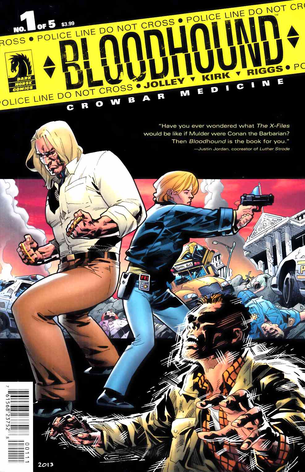 Bloodhound Crowbar Medicine #1 Very Fine (8.0) [Dark Horse Comic] THUMBNAIL