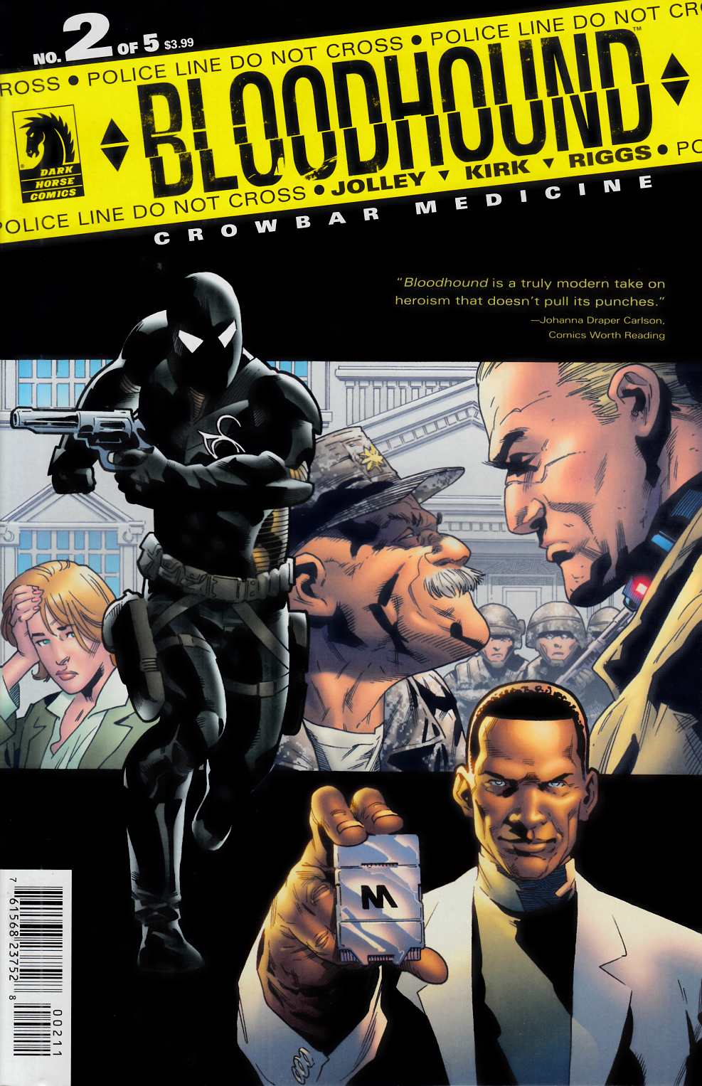 Bloodhound Crowbar Medicine #2 Near Mint (9.4) [Dark Horse Comic] THUMBNAIL