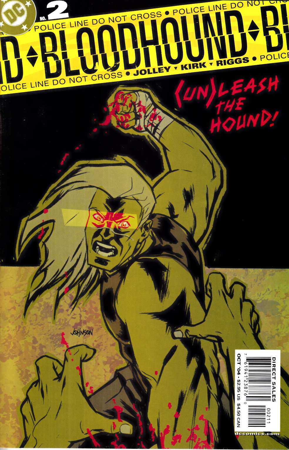 Bloodhound #2 Near Mint (9.4) [DC Comic] THUMBNAIL