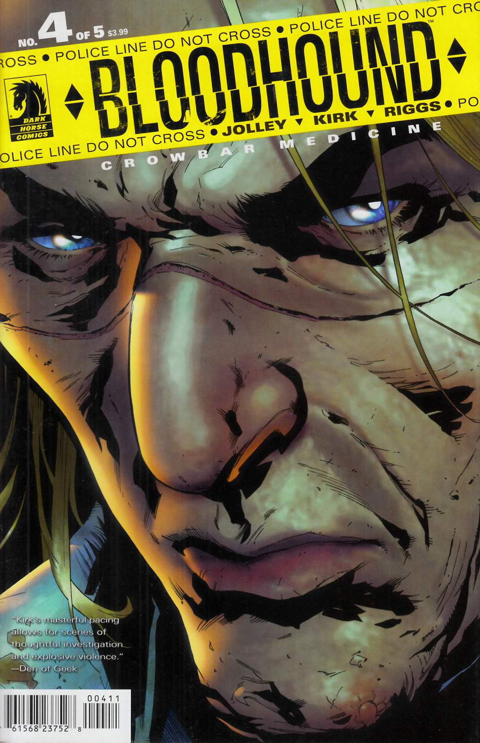 Bloodhound Crowbar Medicine #4 Near Mint (9.4) [Dark Horse Comic] LARGE