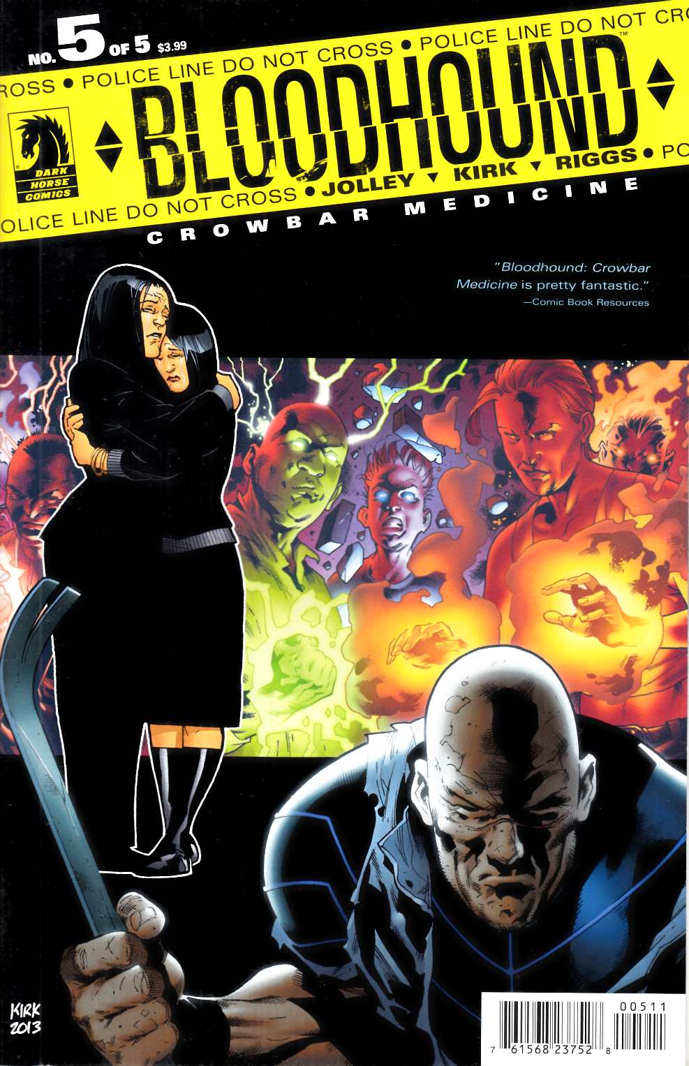 Bloodhound Crowbar Medicine #5 Near Mint (9.4) [Dark Horse Comic] THUMBNAIL