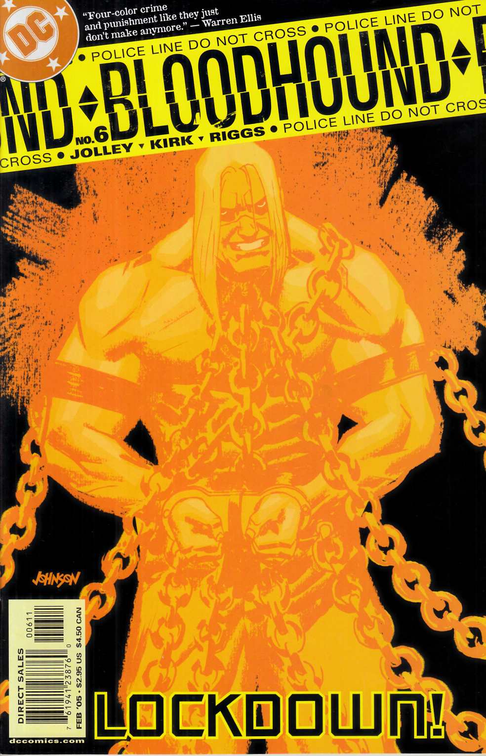 Bloodhound #6 Near Mint (9.4) [DC Comic] THUMBNAIL