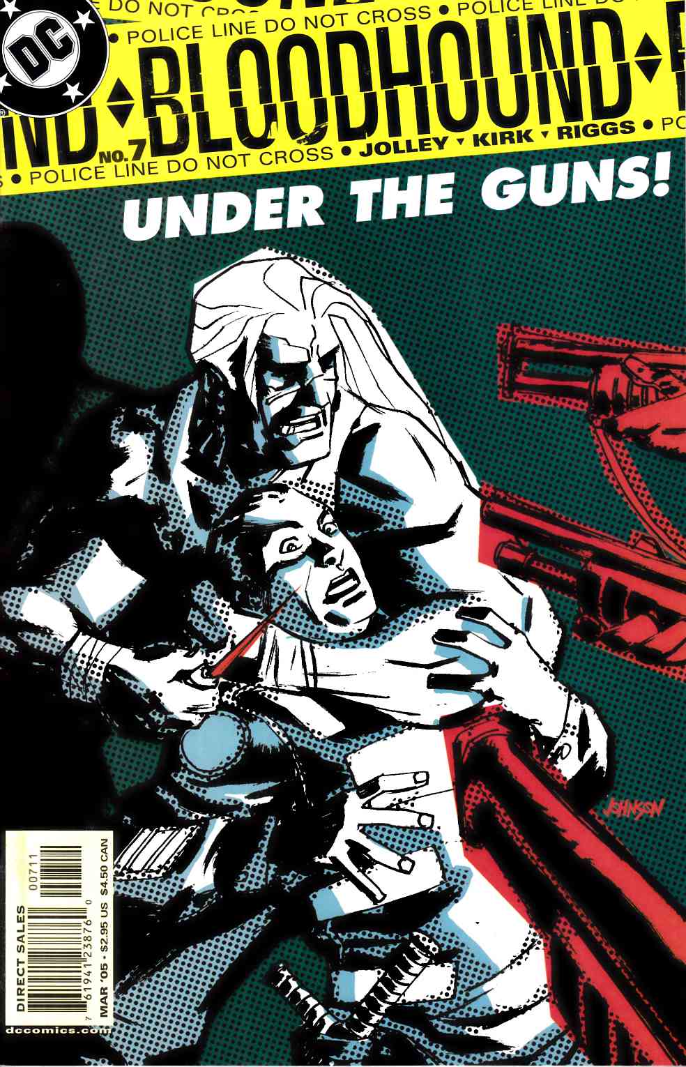 Bloodhound #7 Near Mint (9.4) [DC Comic] THUMBNAIL