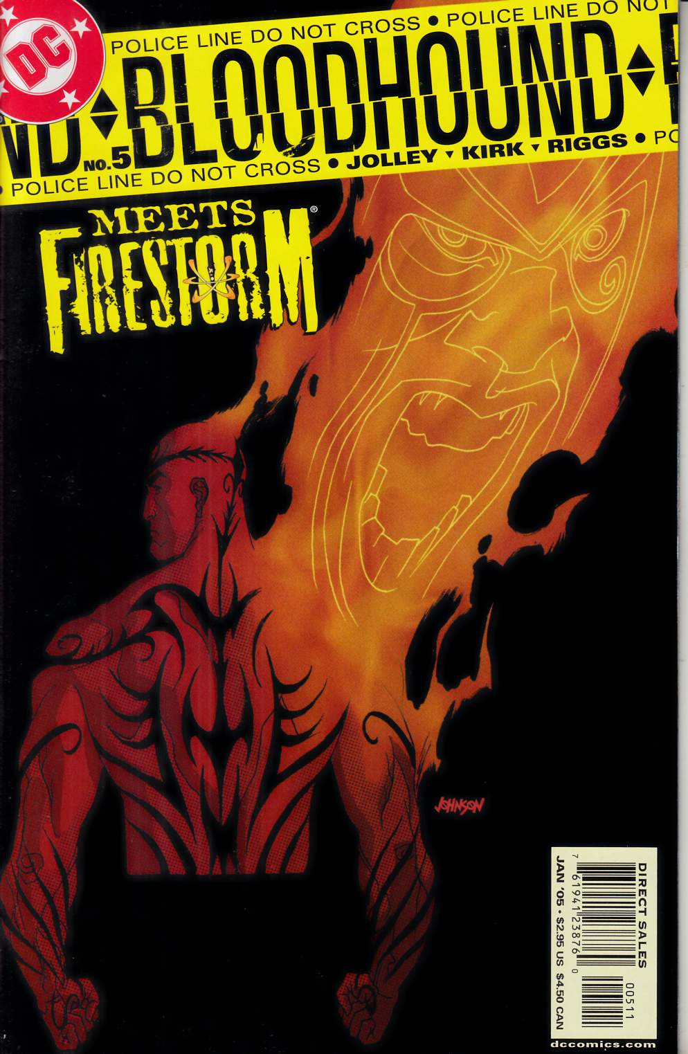 Bloodhound #5 Near Mint (9.4) [DC Comic] THUMBNAIL