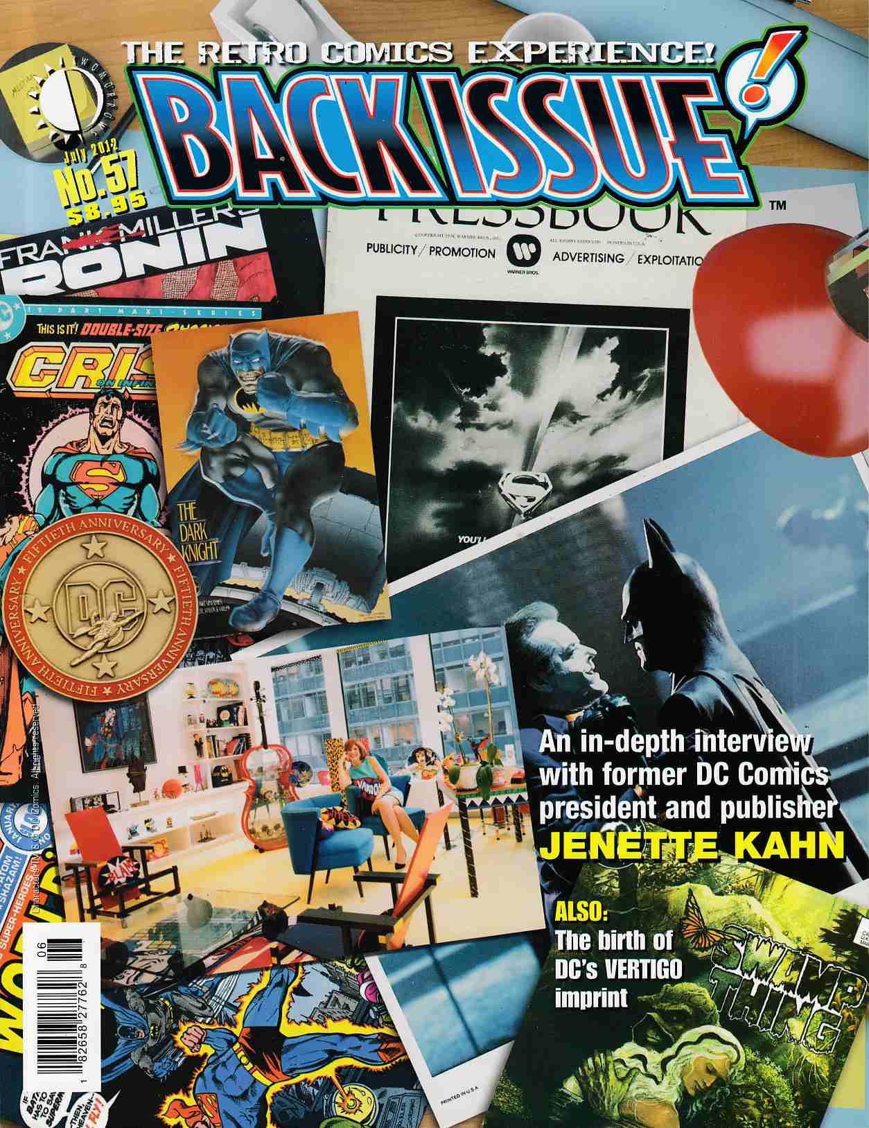 Back Issue Magazine #57 Very Fine (8.0) [TwoMorrows] THUMBNAIL