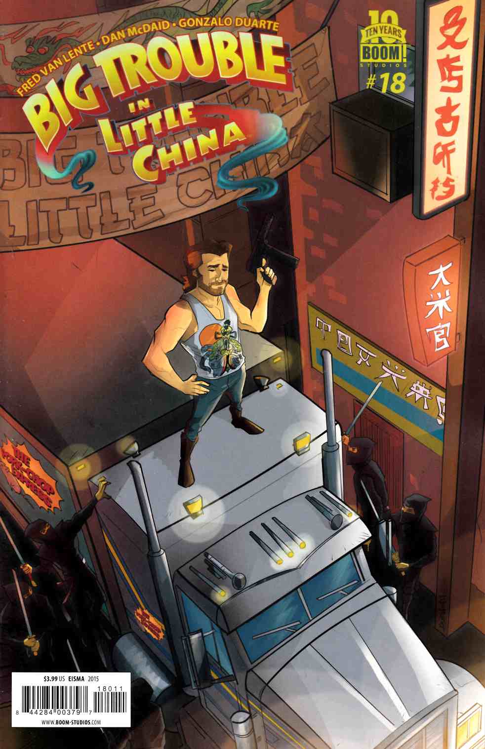 Big Trouble in Little China #18 Near Mint (9.4) [Boom Comic] THUMBNAIL