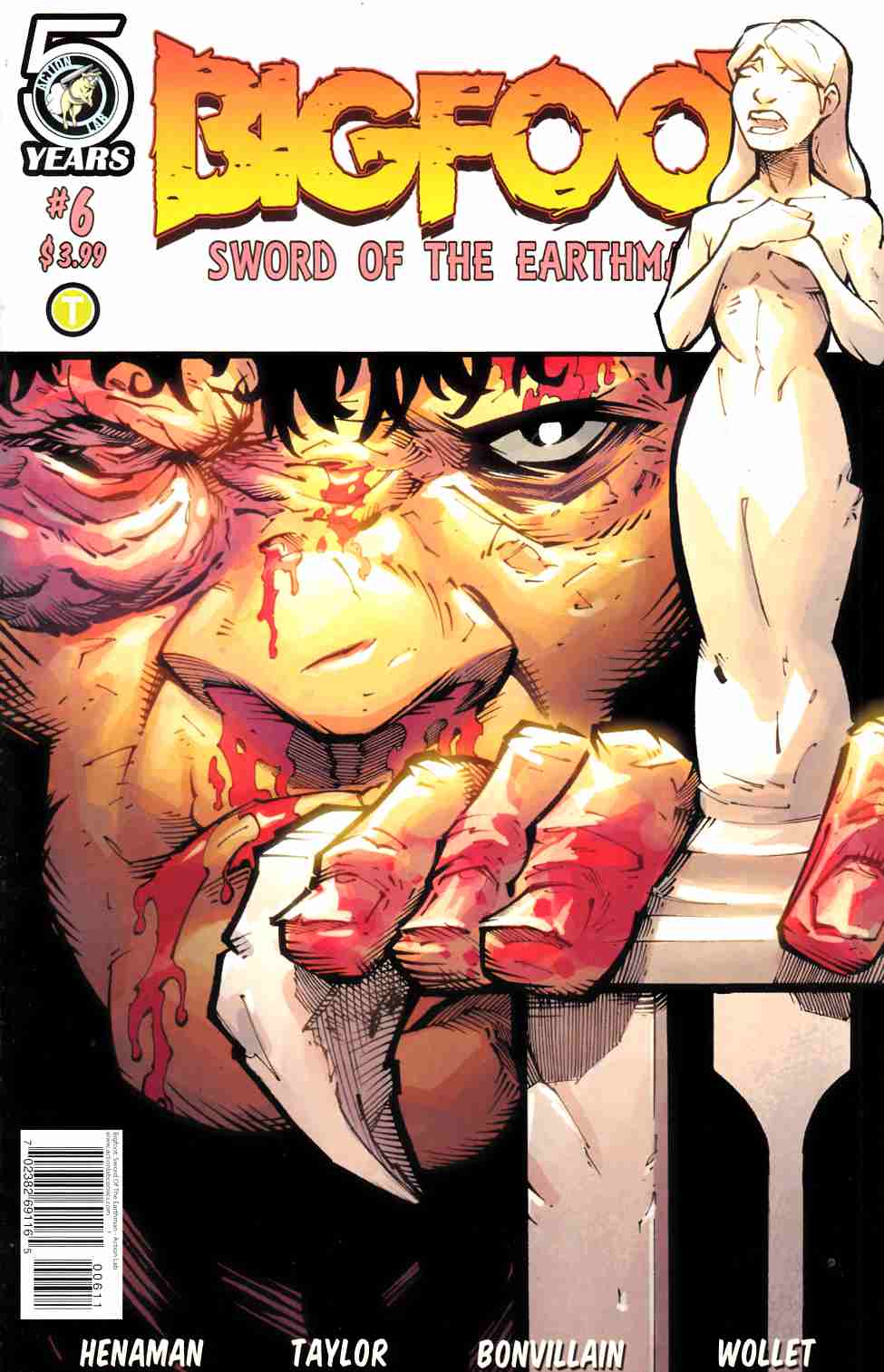 Bigfoot Sword of the Earthman #6 Cover A [Action Lab Comic] LARGE