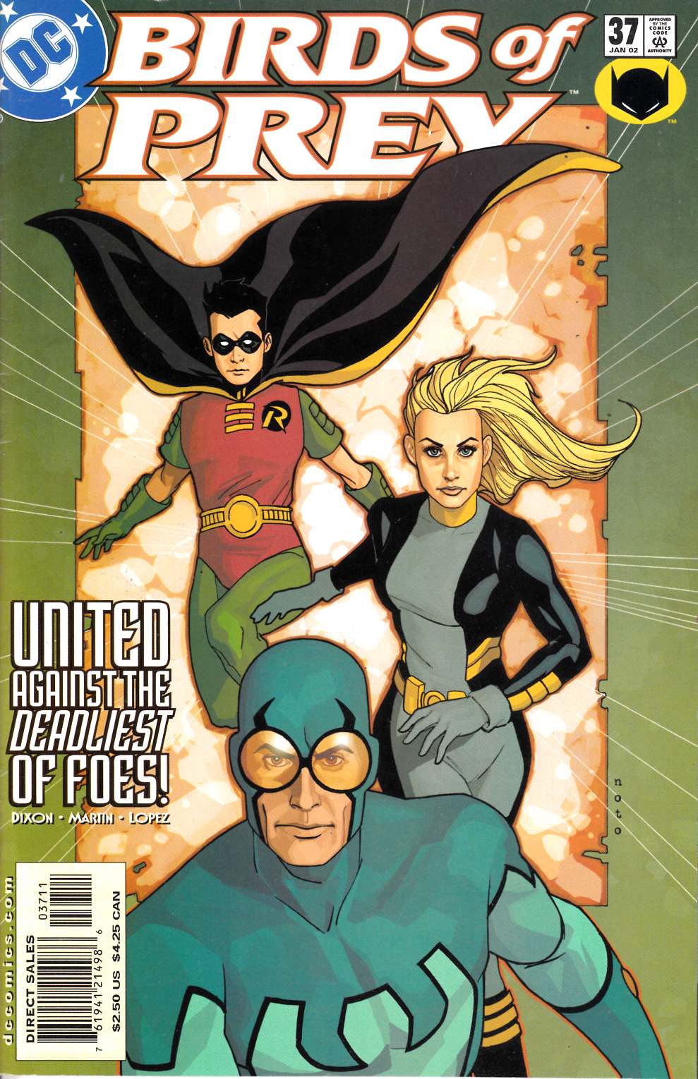 VF DC 1999 Birds Of Prey 3 minus