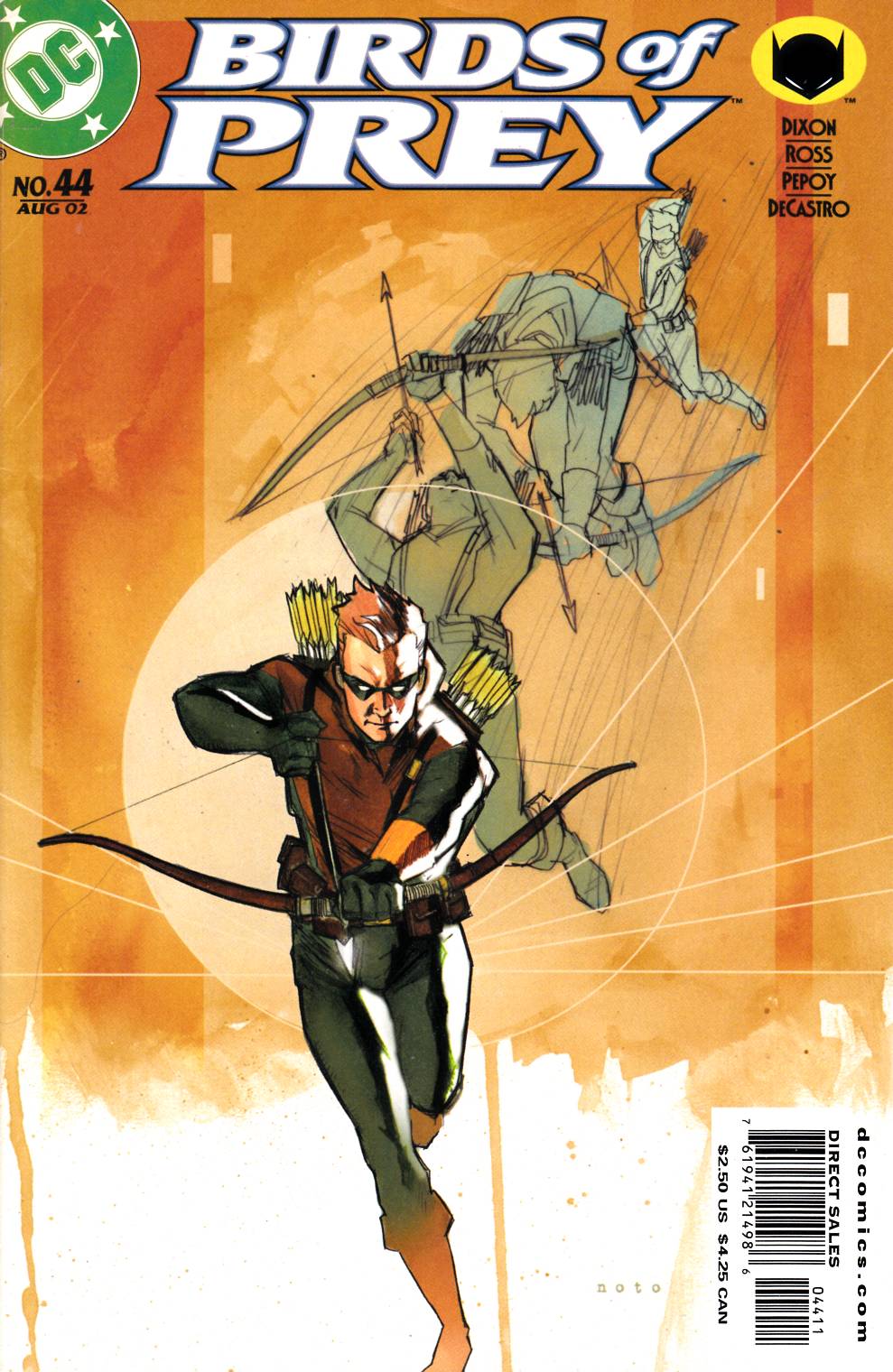 Birds of Prey #44 Near Mint Minus (9.2) [DC Comic] THUMBNAIL