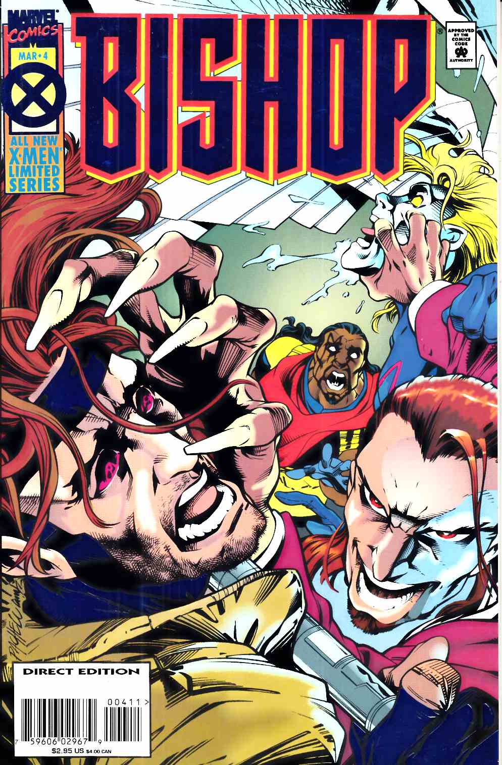 Bishop #4 Near Mint (9.4) [Marvel Comic] THUMBNAIL