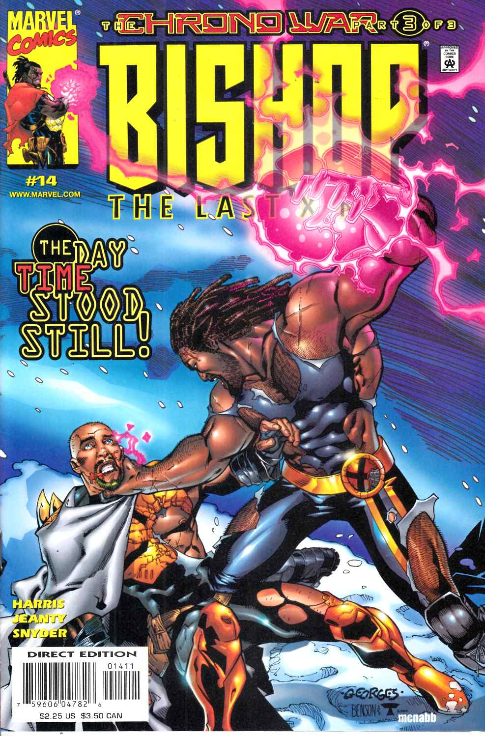 Bishop the Last X-Man #14 Near Mint (9.4) [Marvel Comic] THUMBNAIL