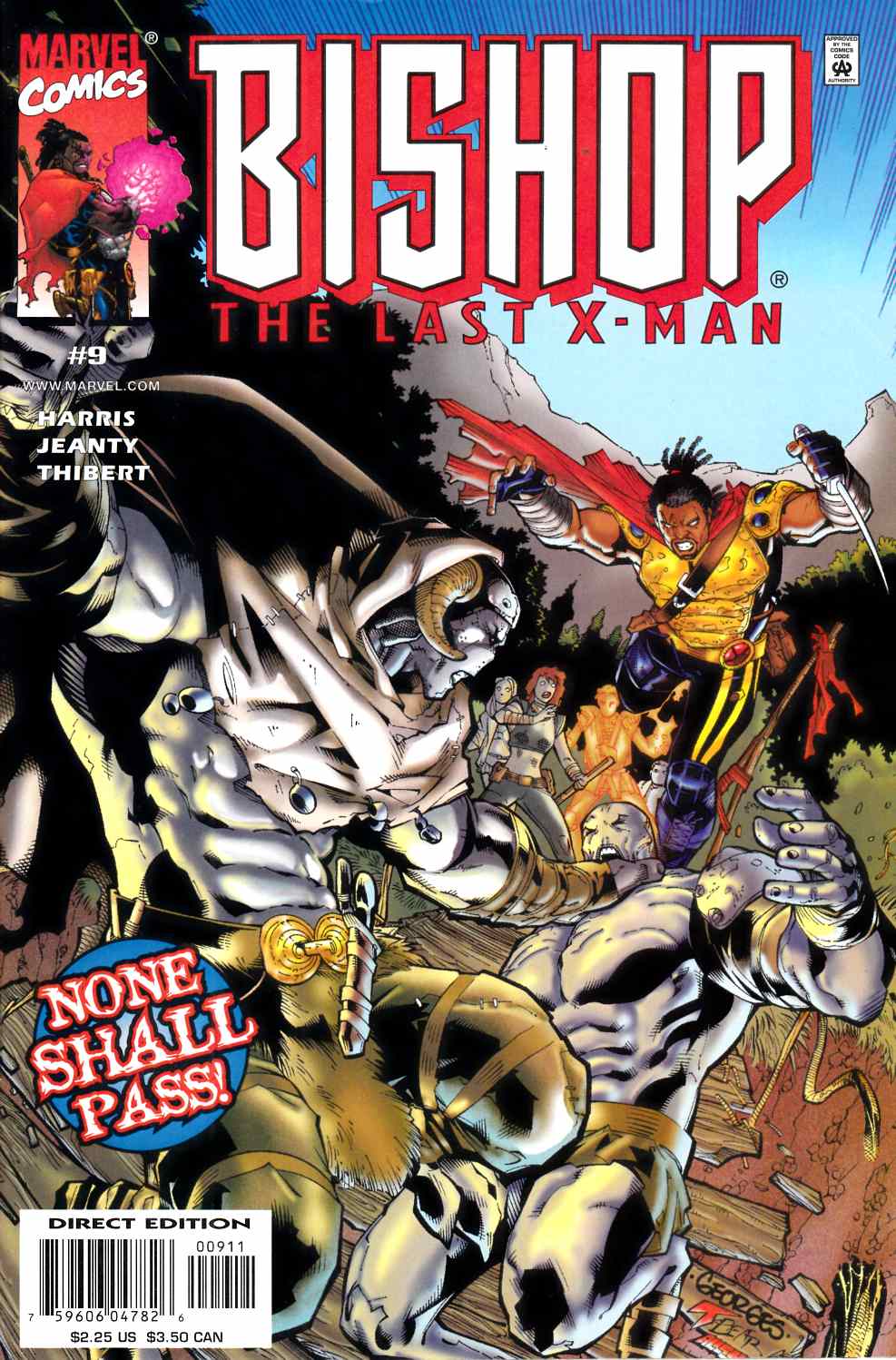 Bishop the Last X-Man #9 Near Mint (9.4) [Marvel Comic] THUMBNAIL