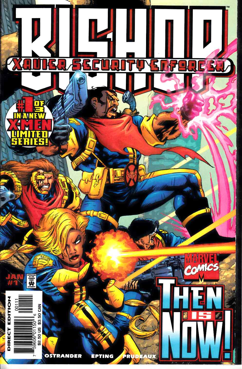 Bishop Xavier Security Enforcer #1 Near Mint (9.4) [Marvel Comic] THUMBNAIL
