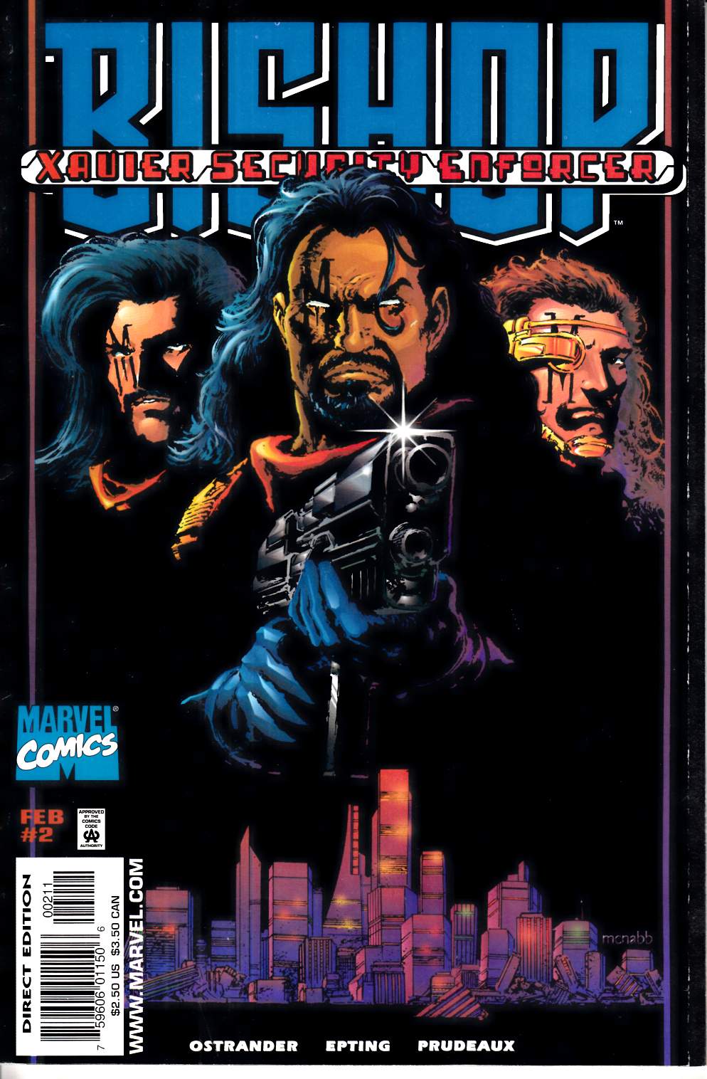 Bishop Xavier Security Enforcer #2 Very Fine (8.0) [Marvel Comic] THUMBNAIL