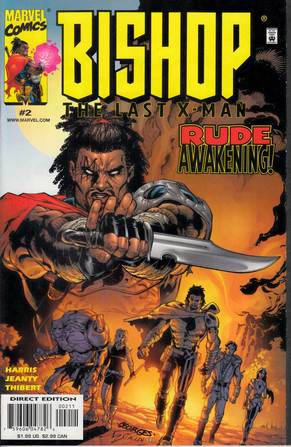 Bishop the Last X-Man #2 Very Fine (8.0) [Marvel Comic] THUMBNAIL