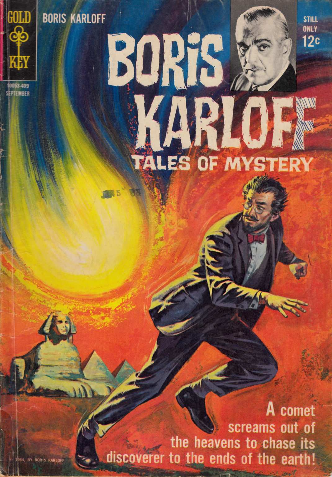 Boris Karloff Tales of Mystery #7 Very Good Plus (4.5) [Gold Key Comic] THUMBNAIL
