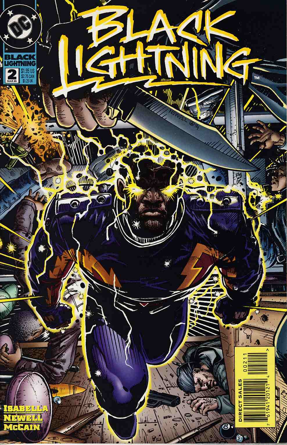 Black Lightning 1995 series # 5 near mint comic book