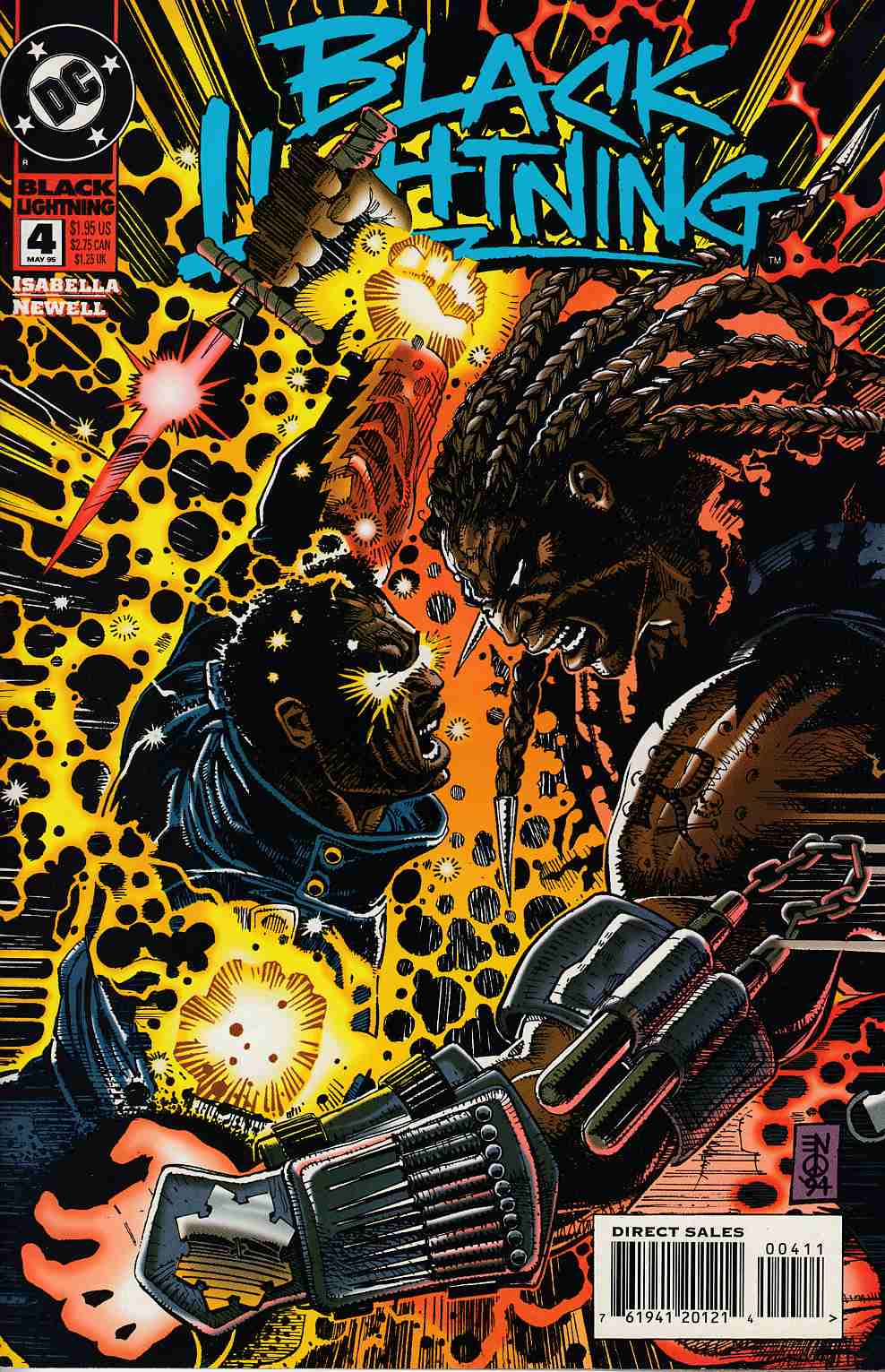 Black Lightning 1995 series # 5 near mint comic book