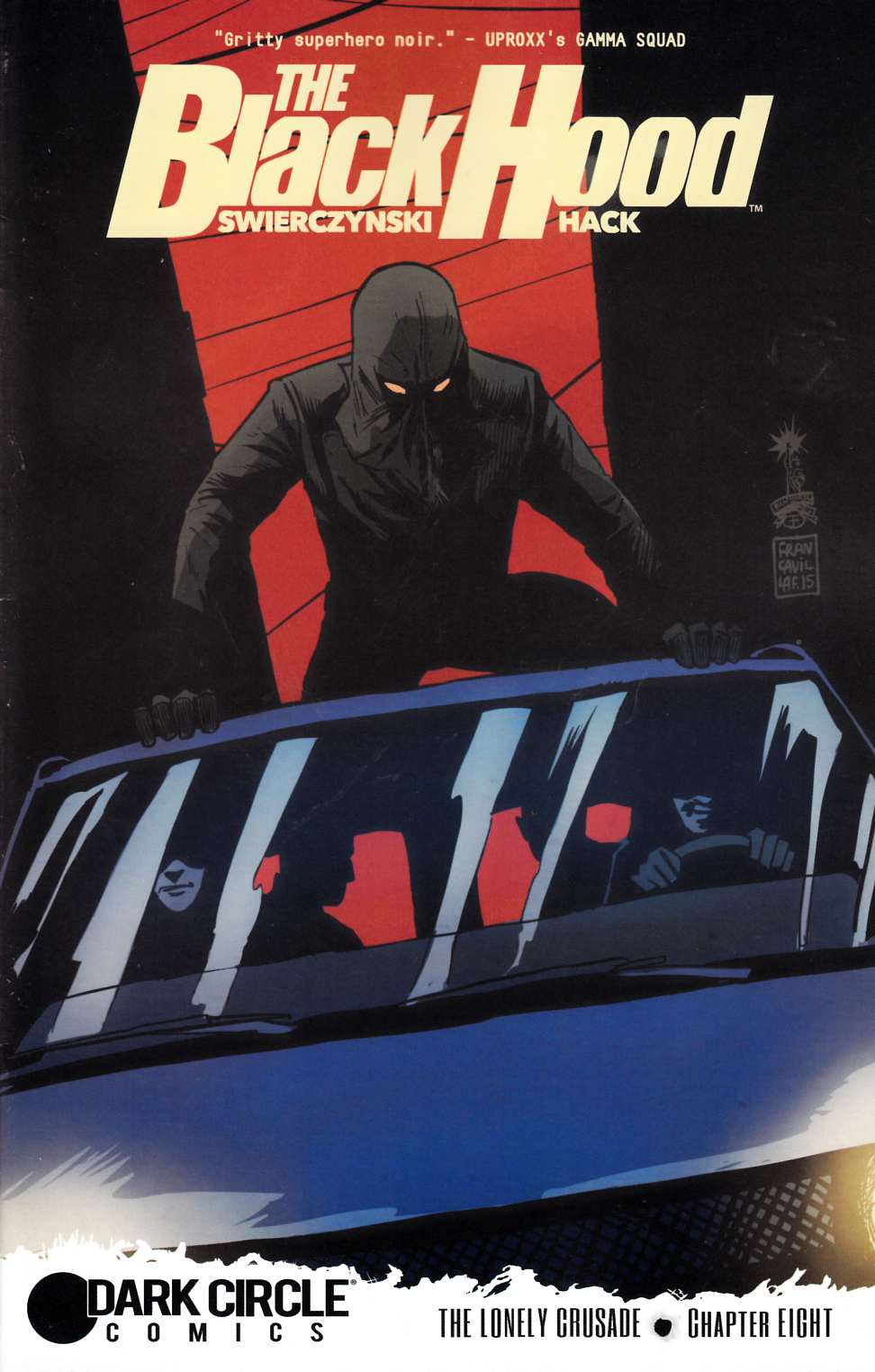 Black Hood #8 Cover A- Francavilla [Archie Comic] THUMBNAIL