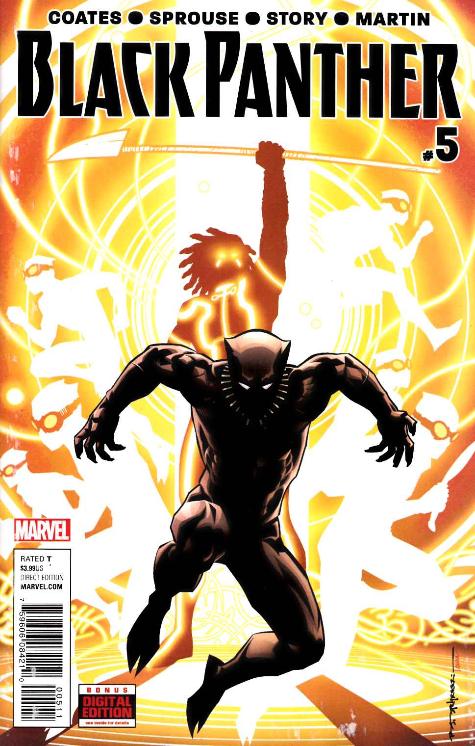 Black Panther #5 Very Fine (8.0) [Marvel Comic] LARGE