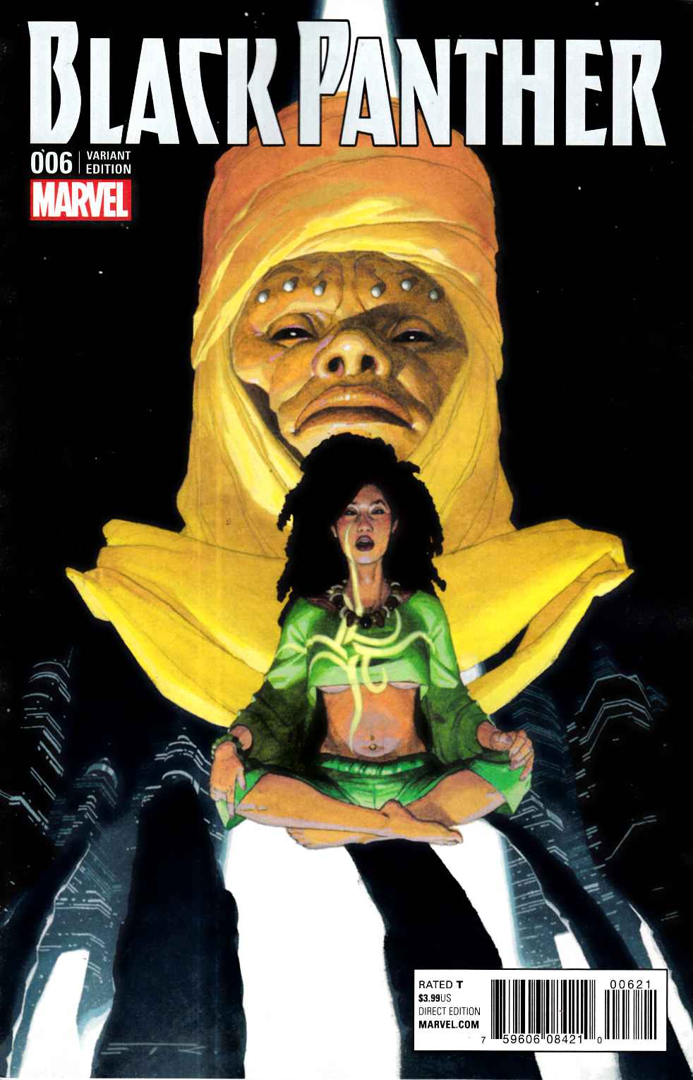 Black Panther #6 Ribic Connecting B Variant Cover Very Fine (8.0) [Marvel Comic] THUMBNAIL
