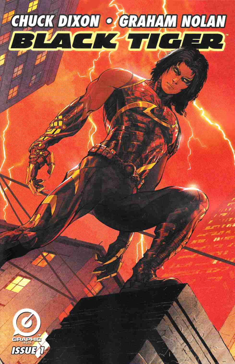 Black Tiger #1 Singh Variant Cover [Graphic India Comic] LARGE