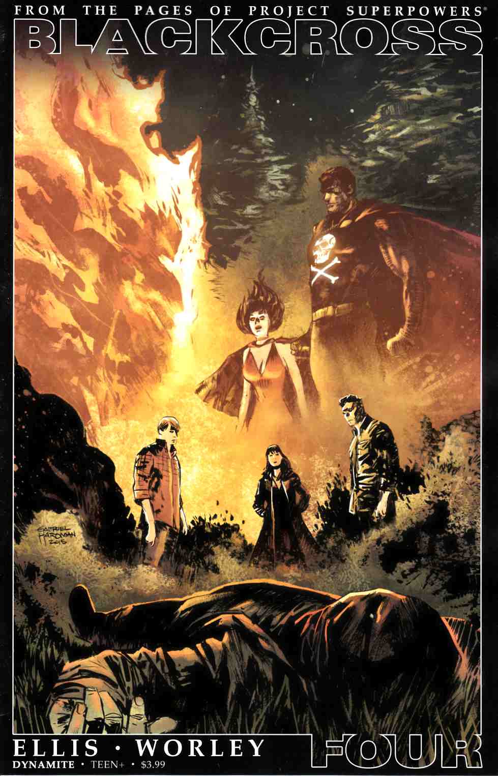 Project Superpowers Blackcross #4 Cover C- Subscription [Dynamite Comic] THUMBNAIL