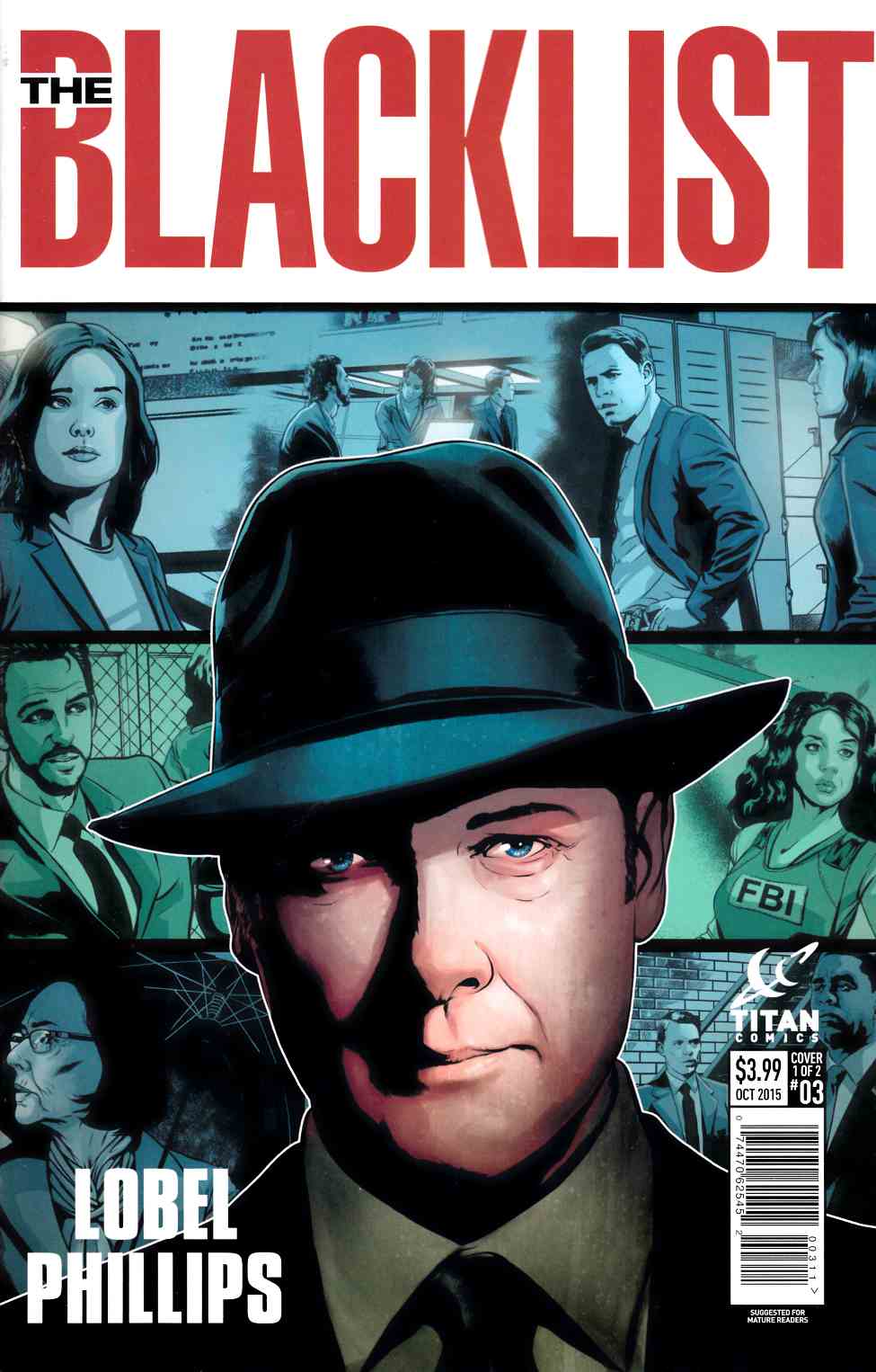 Blacklist #3 Very Fine (8.0) [Titan Comic] LARGE