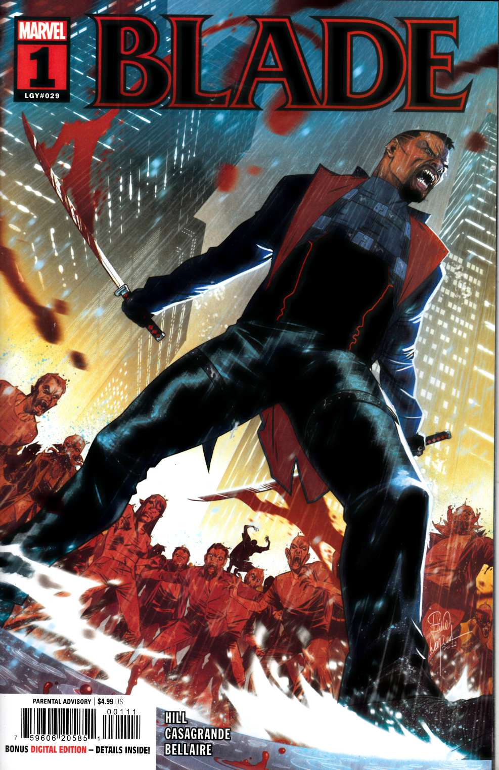 Blade #1 Near Mint (9.4) [Marvel Comic] LARGE
