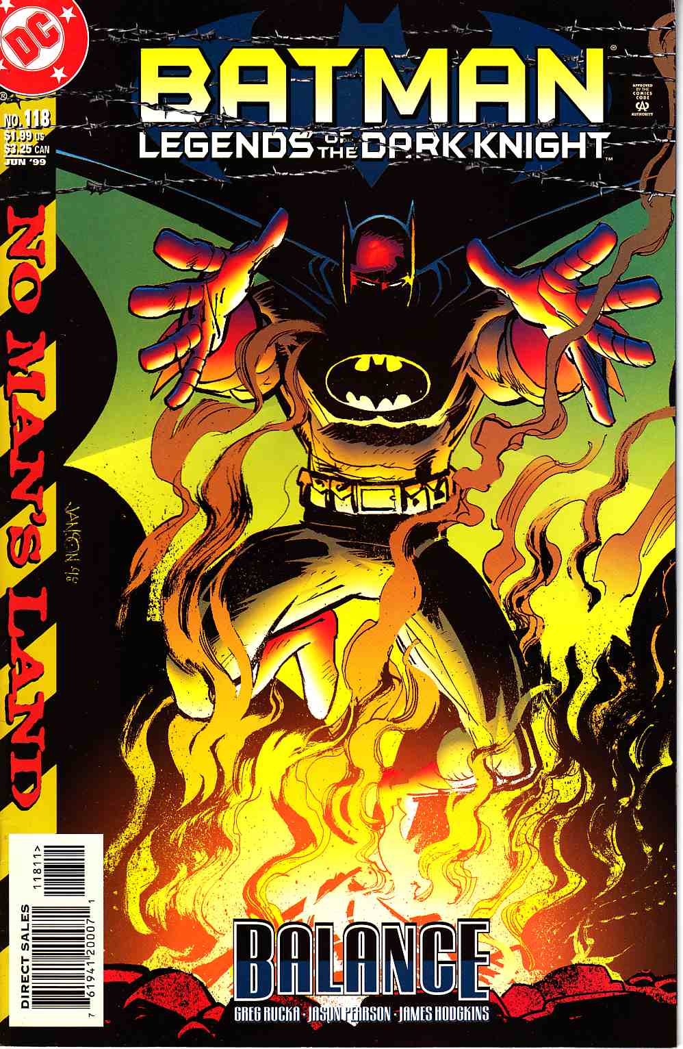 Batman Legends of the Dark Knight #118 Near Mint (9.4) [DC Comic] LARGE