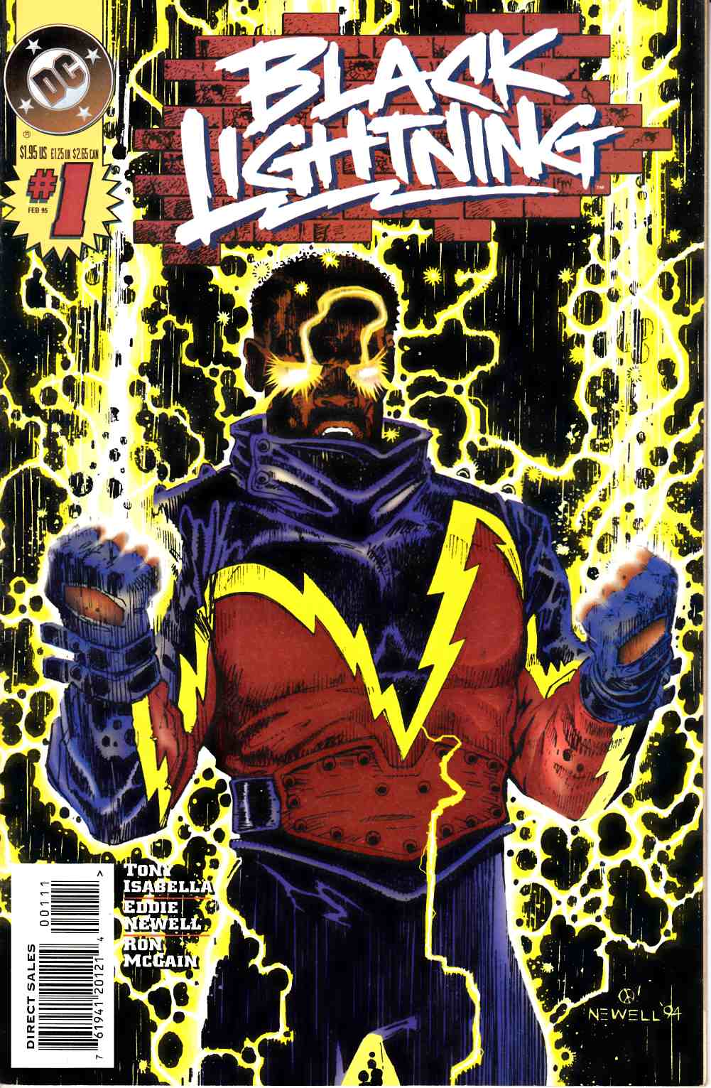 Black Lightning #1 Very Fine Minus (7.5) [DC Comic] LARGE