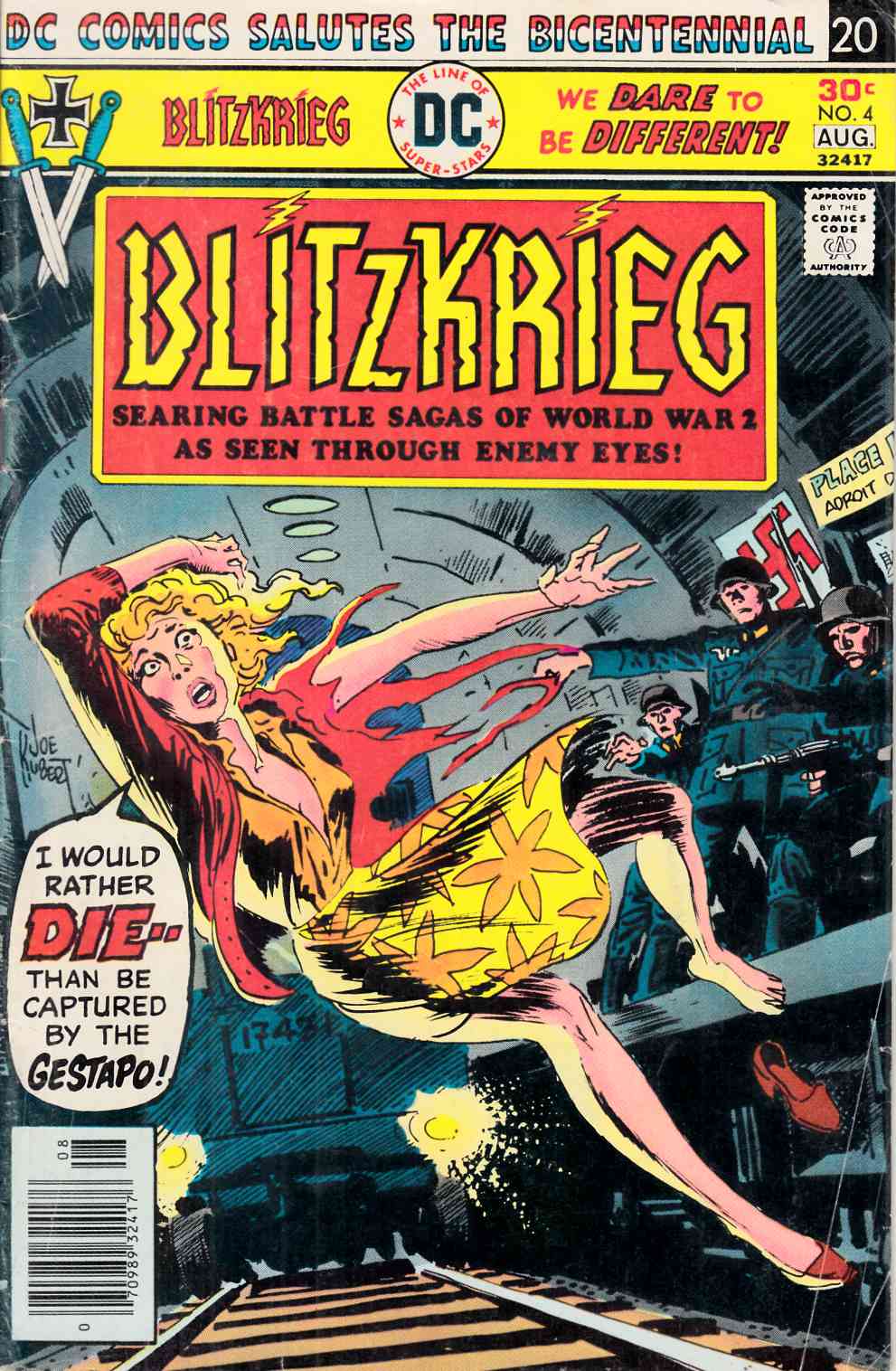 Blitzkrieg #4 Very Good (4.0) [DC Comic] THUMBNAIL