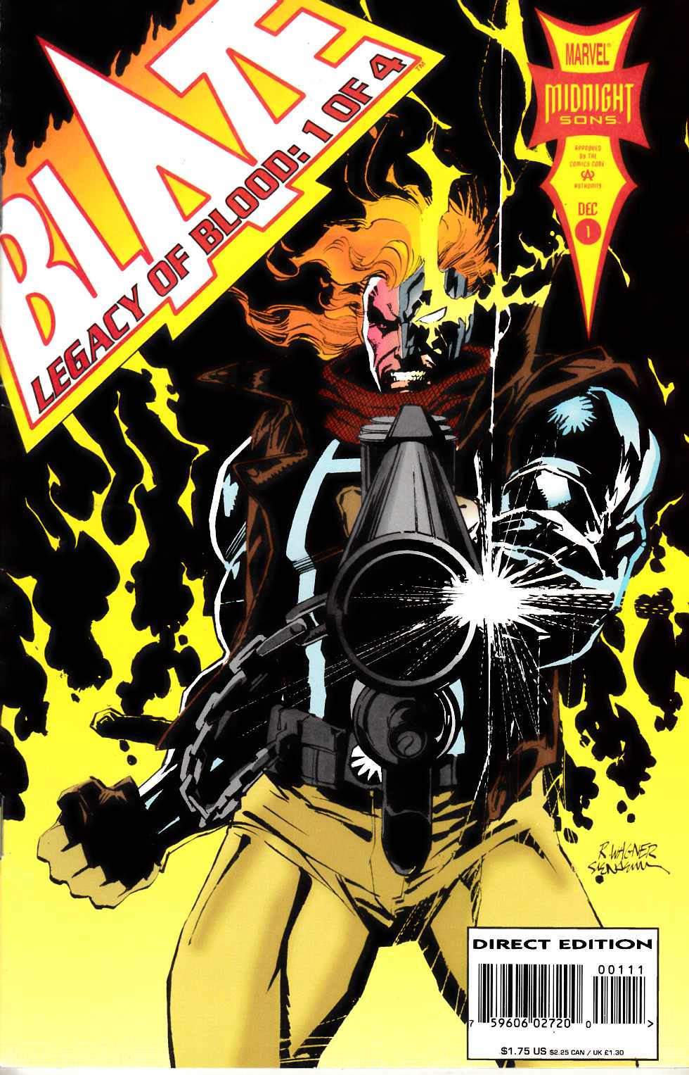 Blaze Legacy of Blood #1 Near Mint (9.4) [Marvel Comic] THUMBNAIL