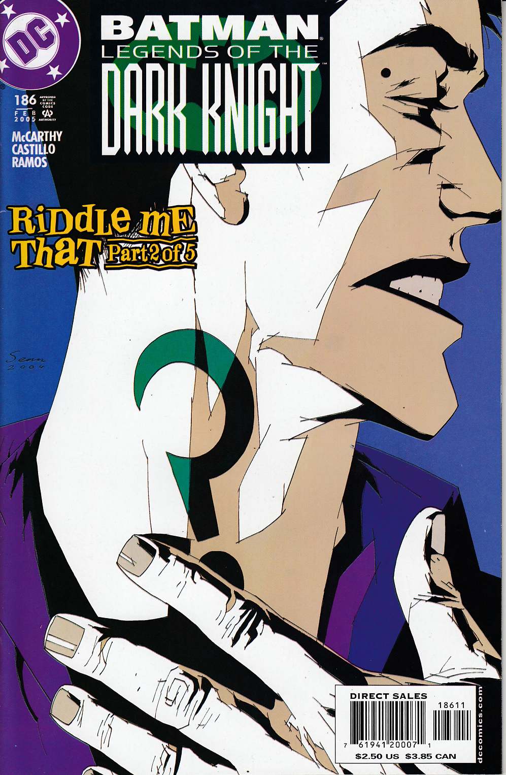 Batman Legends of the Dark Knight #186 Very Fine (8.0) [DC Comic] THUMBNAIL