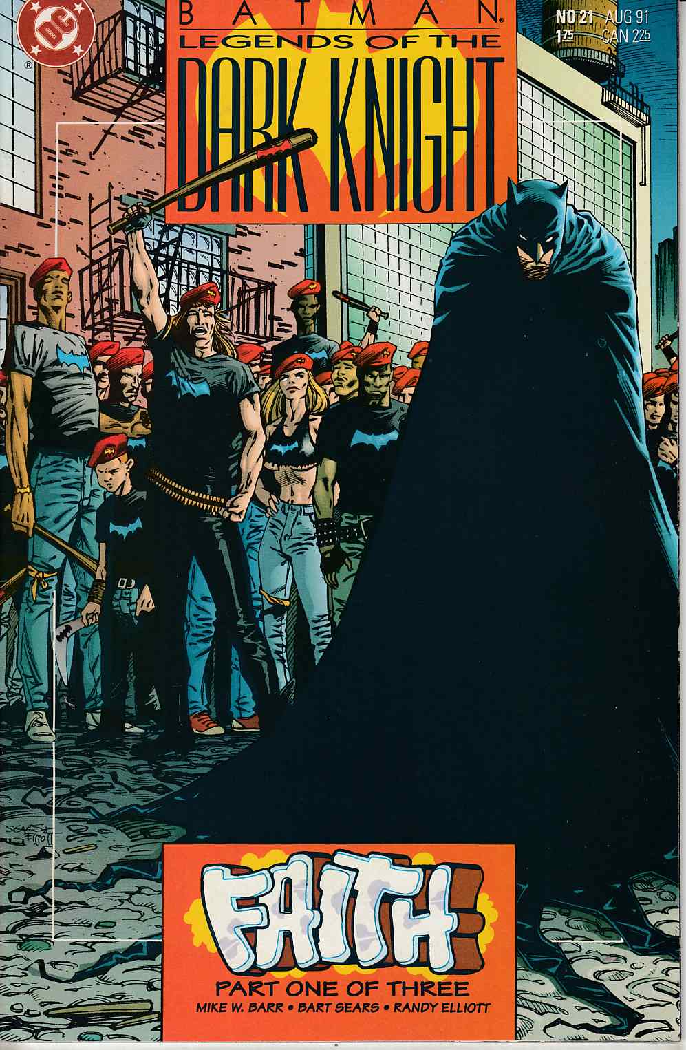 Batman Legends of the Dark Knight #21 Very Fine (8.0) [DC Comic] LARGE