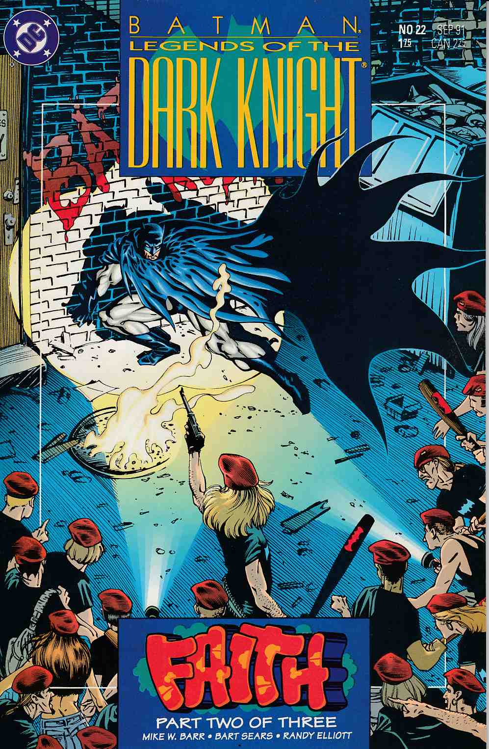 Batman Legends of the Dark Knight #22 Very Fine (8.0) [DC Comic] THUMBNAIL