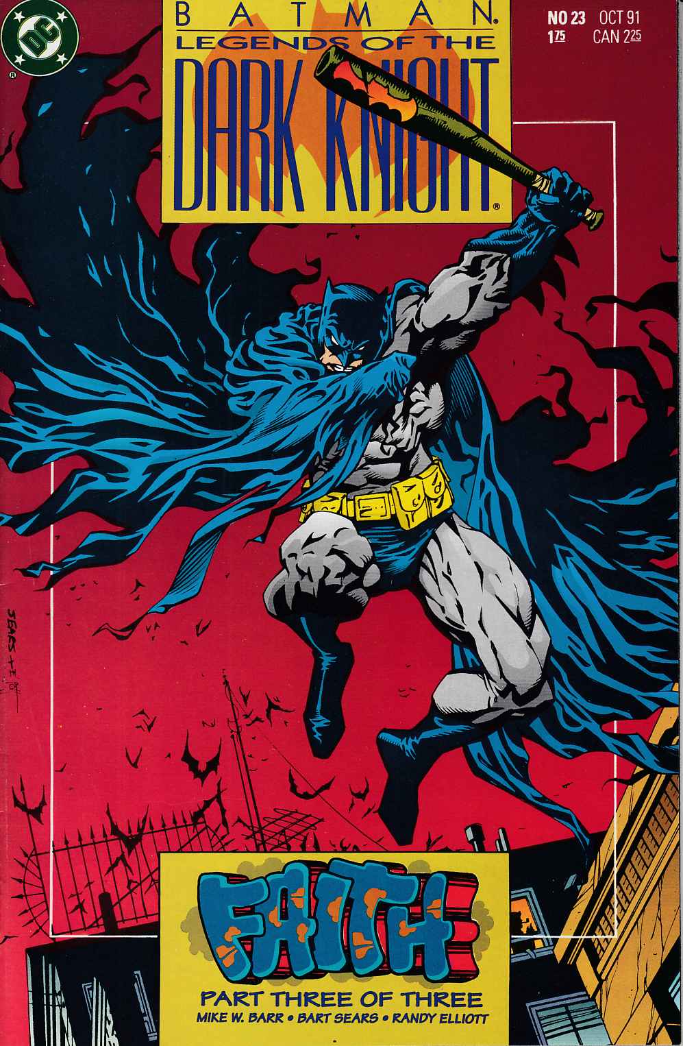Batman Legends of the Dark Knight #23 Very Fine (8.0) [DC Comic] THUMBNAIL