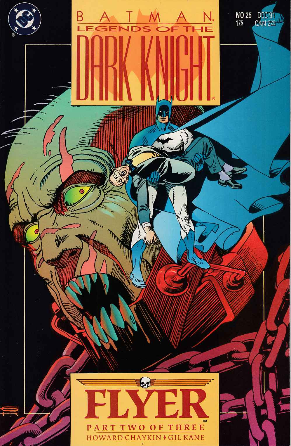 Batman Legends of the Dark Knight #25 Very Fine (8.0) [DC Comic] LARGE