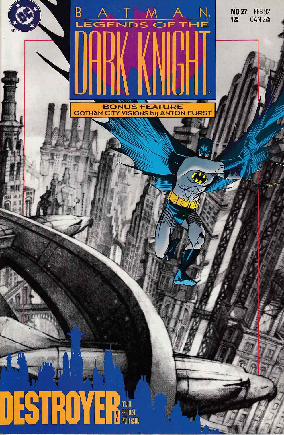 Batman Legends of the Dark Knight #27 Very Fine (8.0) [DC Comic] THUMBNAIL