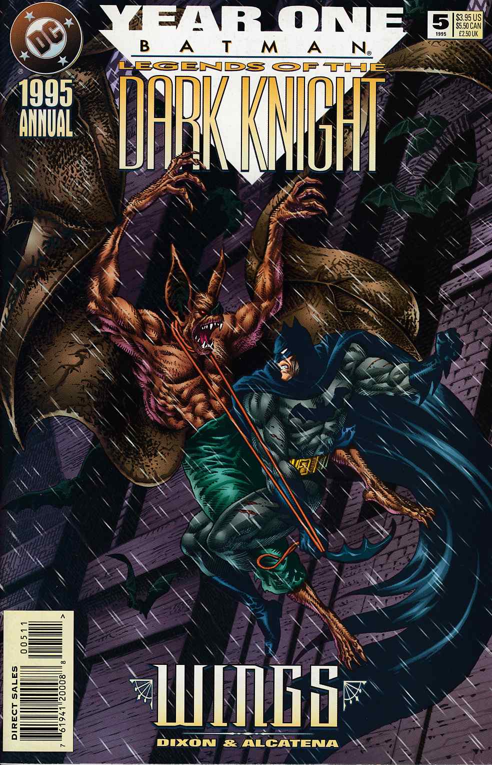 Batman Legends of the Dark Knight Annual #5 Near Mint (9.4) [DC Comic] LARGE