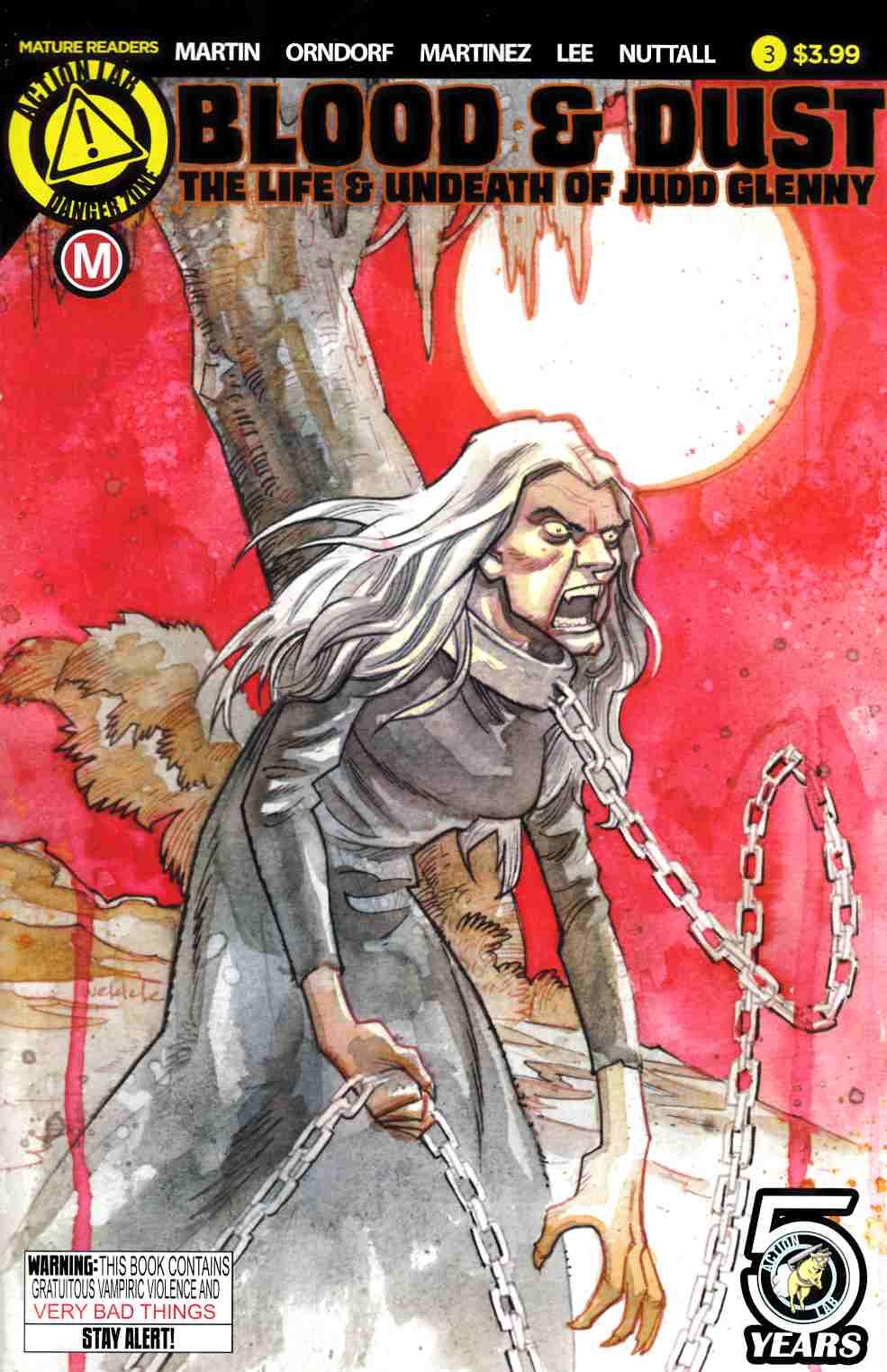 Blood and Dust #3 [Danger Zone Comic] THUMBNAIL