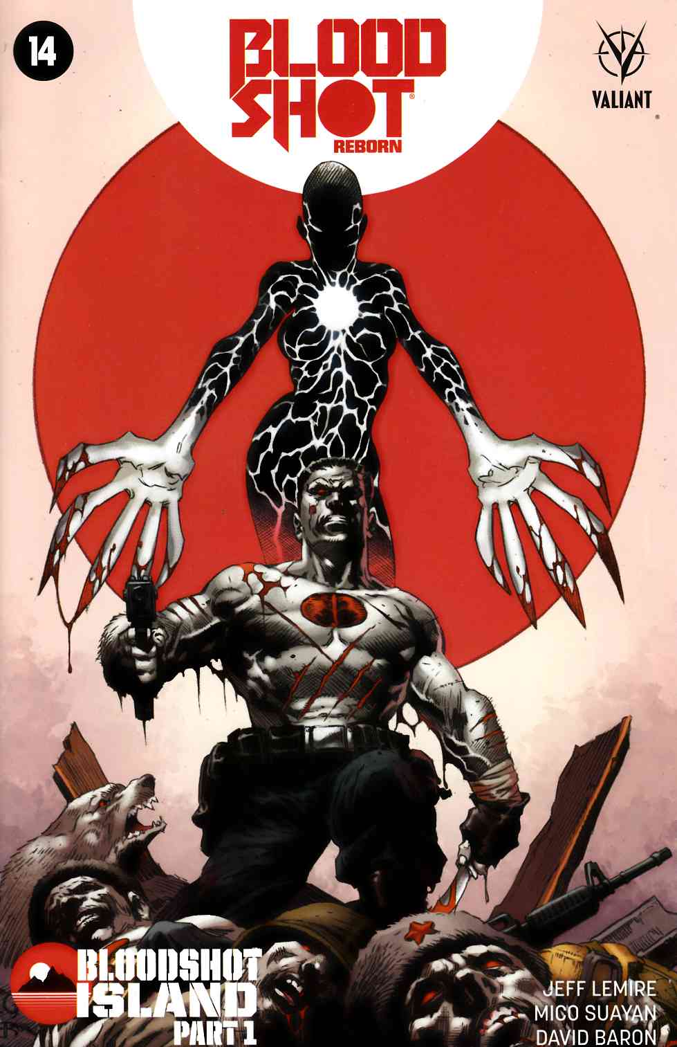 Bloodshot Reborn #14 Second Printing [Valiant Comic] THUMBNAIL