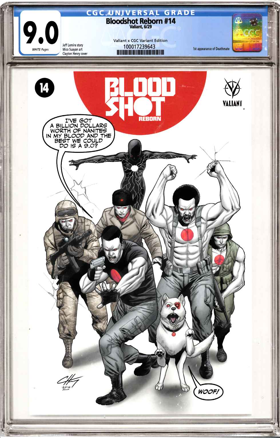 Bloodshot Reborn #14 Cover E [Valiant Comic] THUMBNAIL