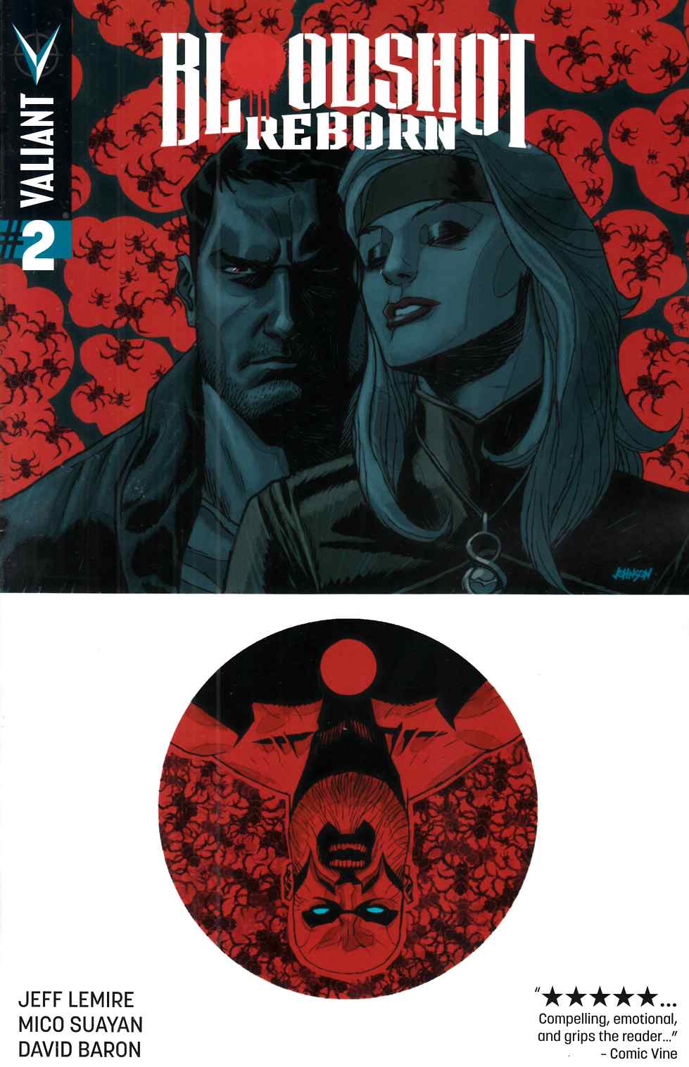 Bloodshot Reborn #2 Cover B- Johnson [Valiant Comic] THUMBNAIL