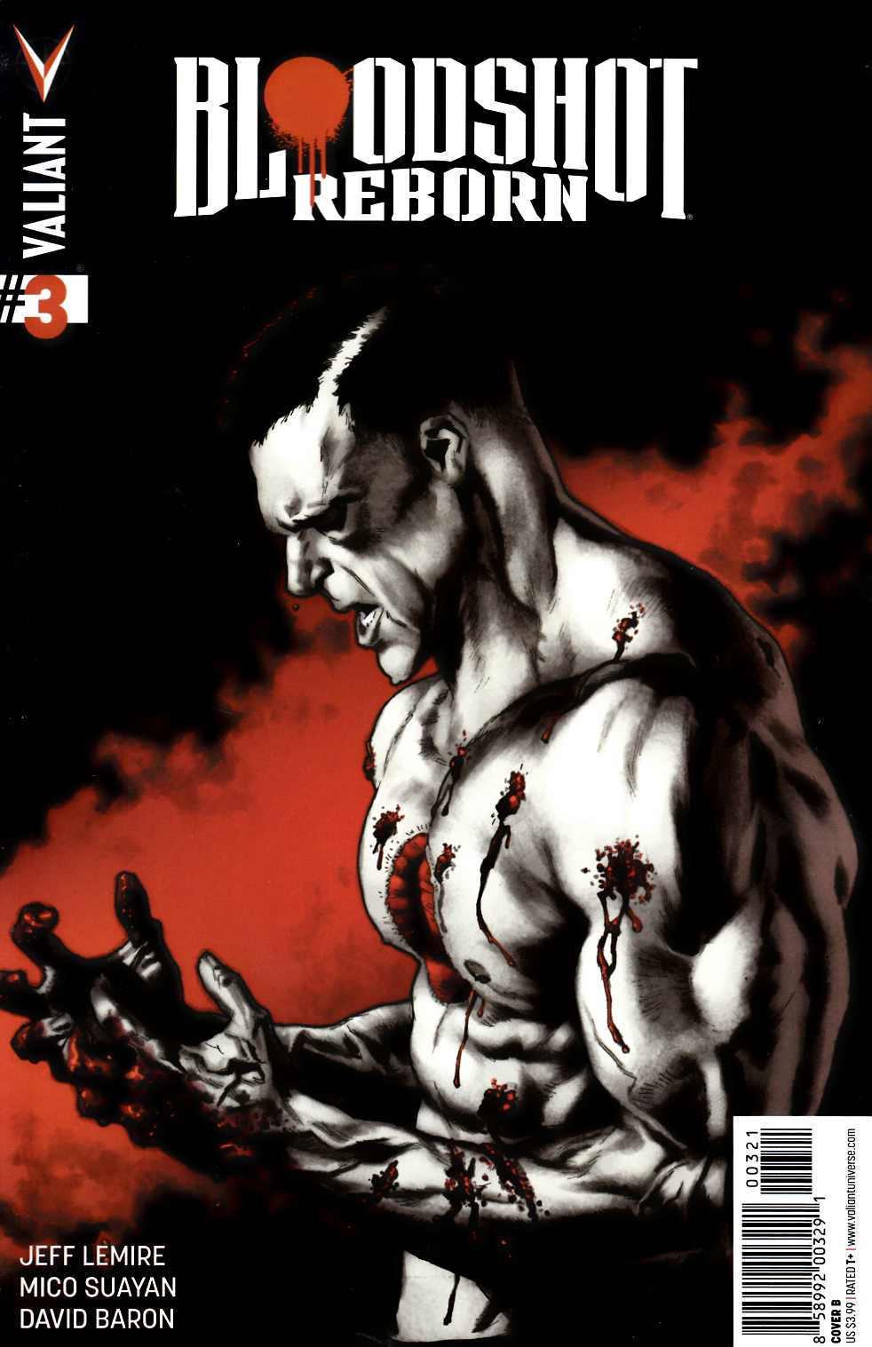 Bloodshot Reborn #3 Cover B- Larosa [Valiant Comic] THUMBNAIL