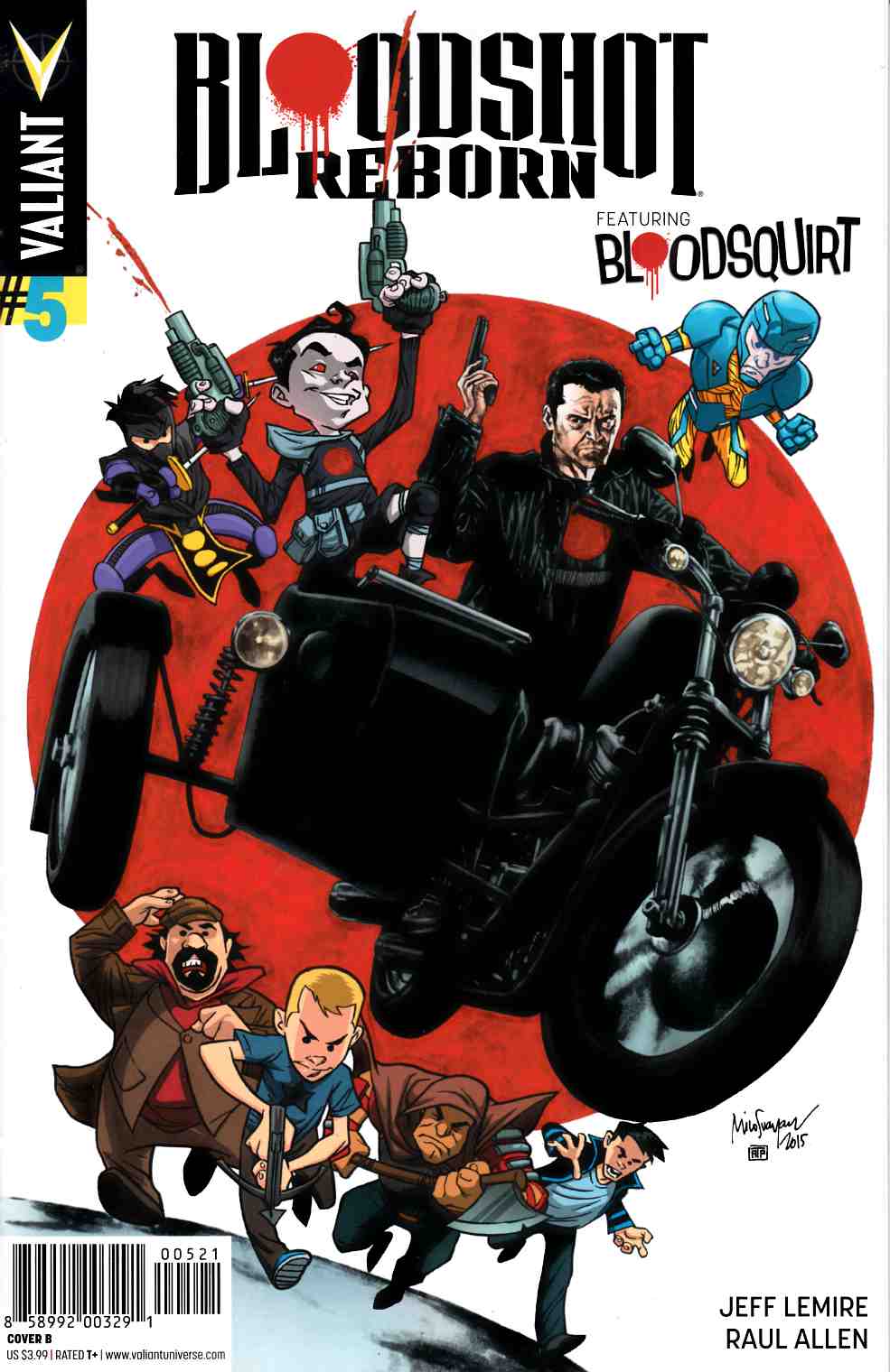 Bloodshot Reborn #5 Cover B- Suayan [Valiant Comic] THUMBNAIL
